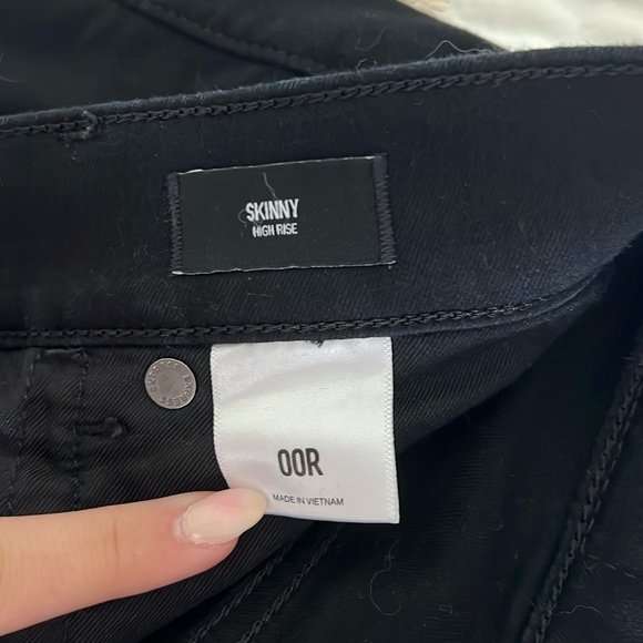 Express skinny high-rise jeans!! Size 00R - Picture 3 of 6